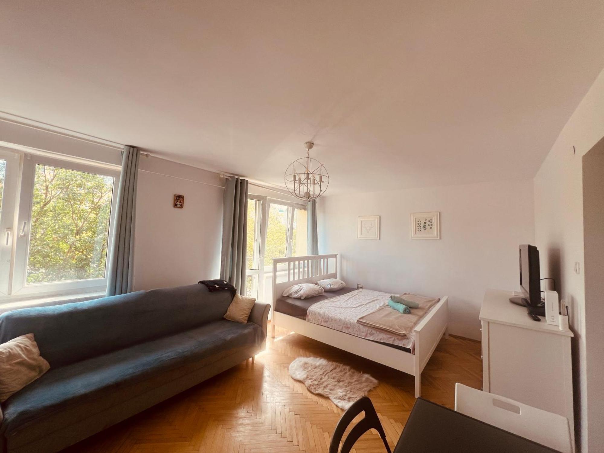Appartement Entire Studio In Centrum à Varsovie Extérieur photo