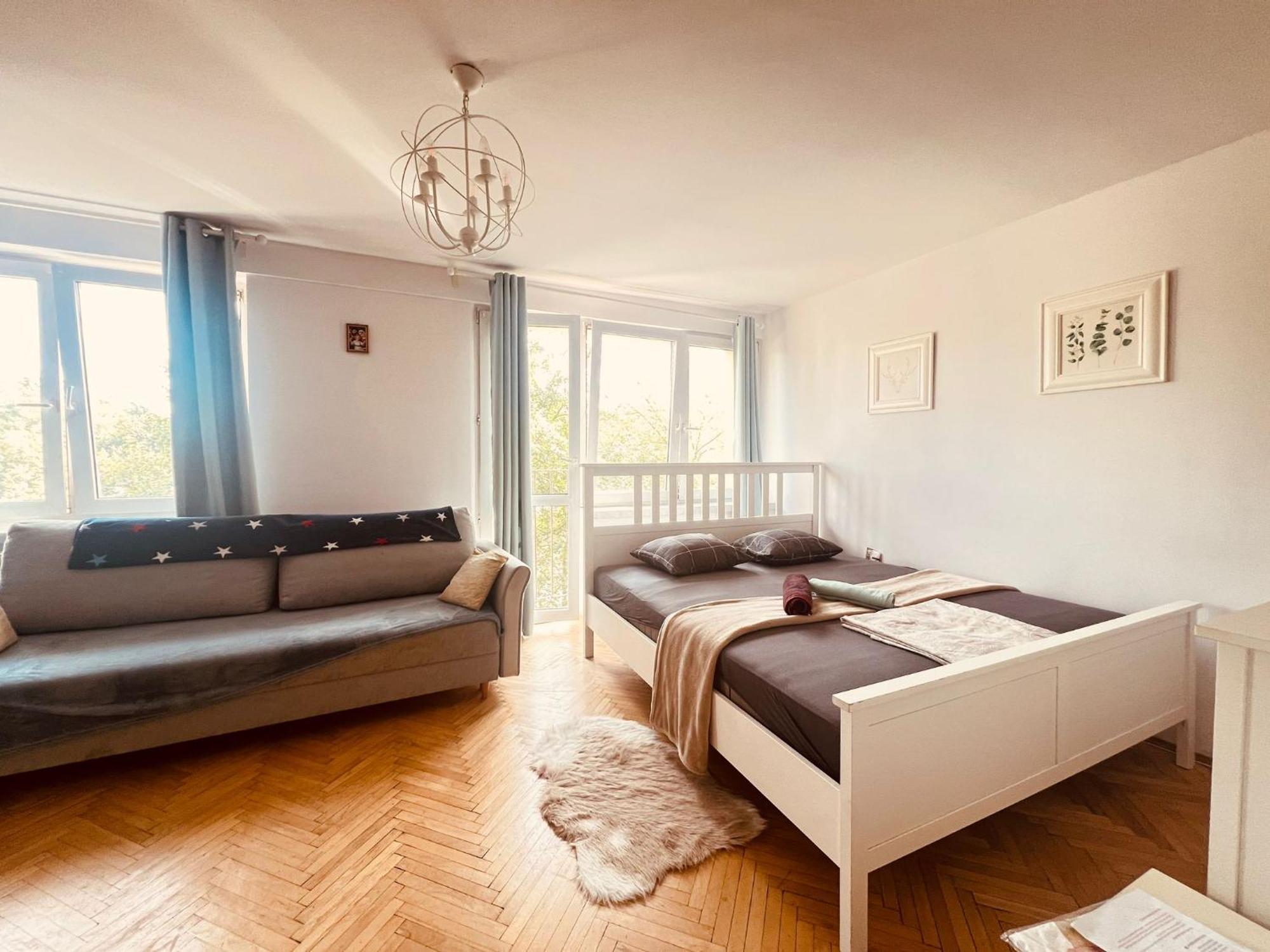 Appartement Entire Studio In Centrum à Varsovie Extérieur photo